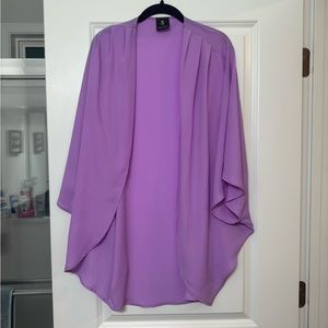 Bright Light Purple Cardigan Small Spring Vibes
